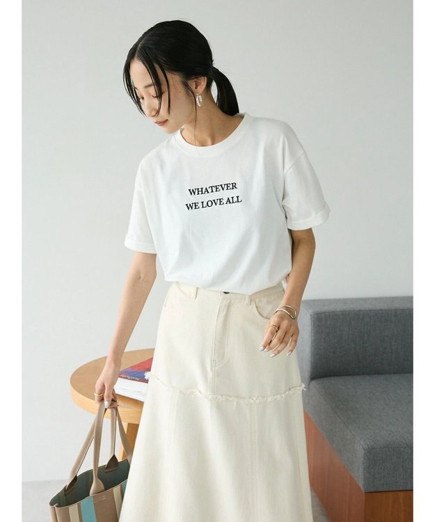 CRAFT STANDARD BOUTIQUE 刺繍ロゴＴシャツ A