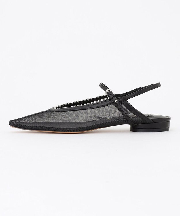 BEIGE， 【一部店舗限定】HENRI EN VARGO / LULU チュールチェーン バックストラップ Black