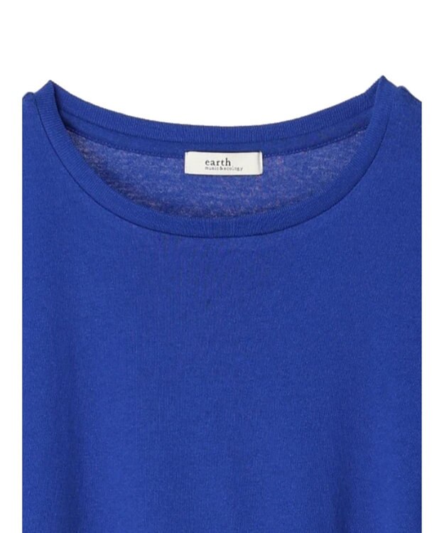 earth music&ecology Ａラインカットワンピース Royal Blue