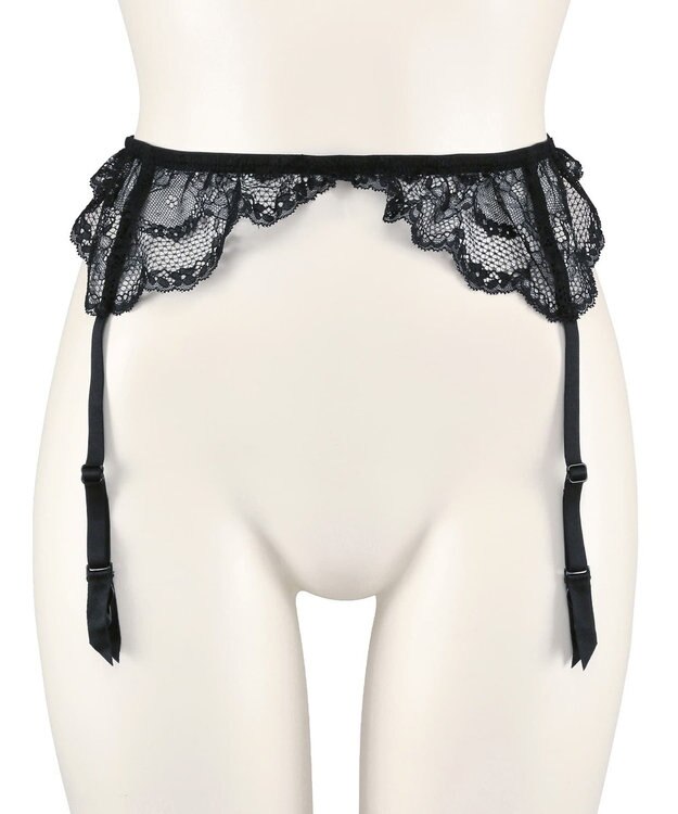 San-ai Resort（三愛水着楽園） エレガントコレクション  【2412】 ガーターベルト ブラック