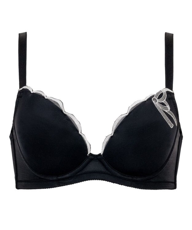 BRADELIS New York 【BRADELIS FIT】スムーズモールドカップブラ25S1 ブラデリス 補正 ブラジャー ブラック