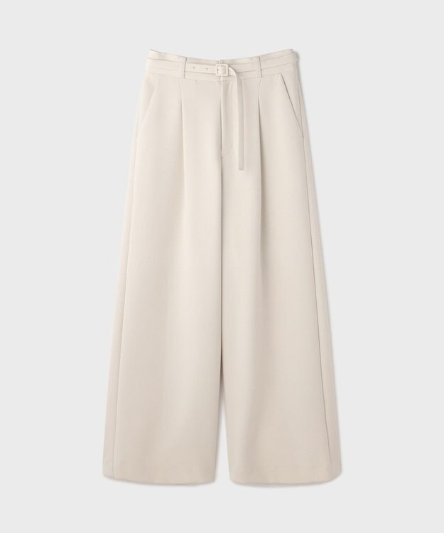 GRACE CONTINENTAL ダブルクロスワイドパンツ キナリ