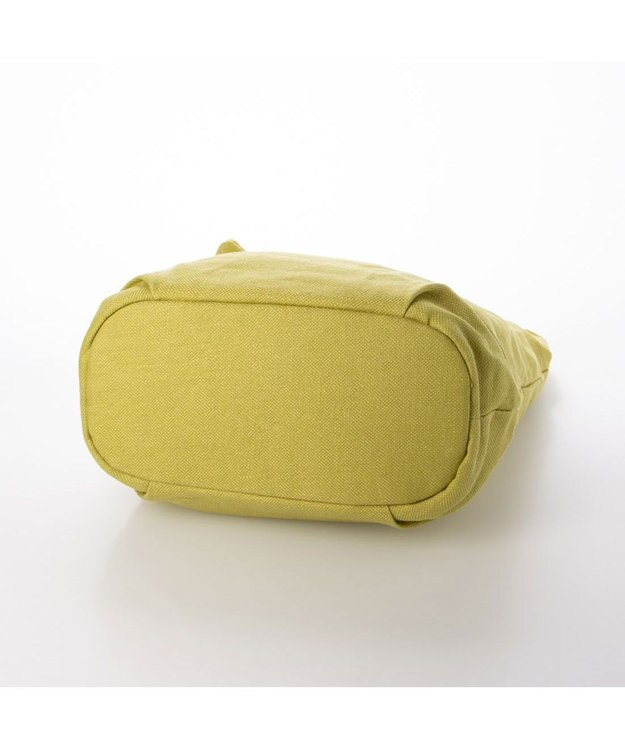 LA BAGAGERIE サイドノット リネンショルダー Mサイズ ライムグリーン