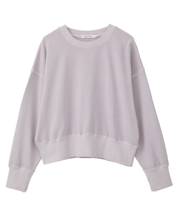 AMERICAN HOLIC ピグメント裏毛プルオーバー Lavender