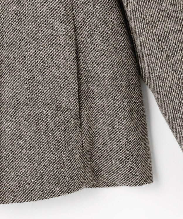 組曲 S シックツイード ジャケット ブラック系