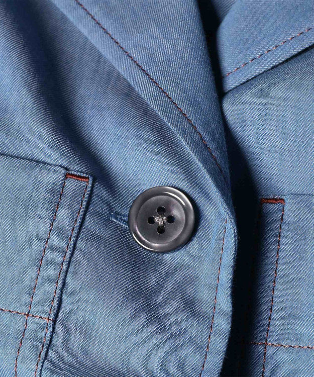 Paul Smith シャンブレー 半袖シャツ ライトインディゴ