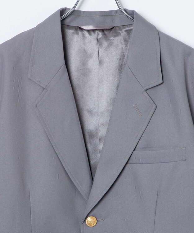 WEGO 【SCHOOLITEM】メンズスクールブレザー グレー