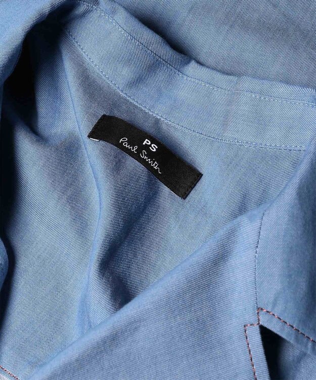 Paul Smith シャンブレー 半袖シャツ ライトインディゴ