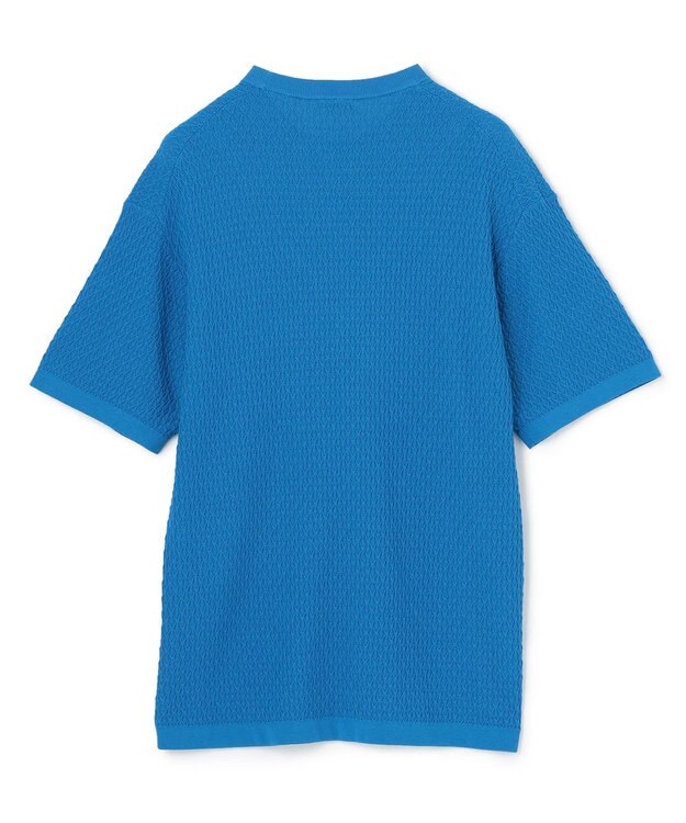 JOSEPH HOMME クールコットンリンクス ニット ターコイズブルー系