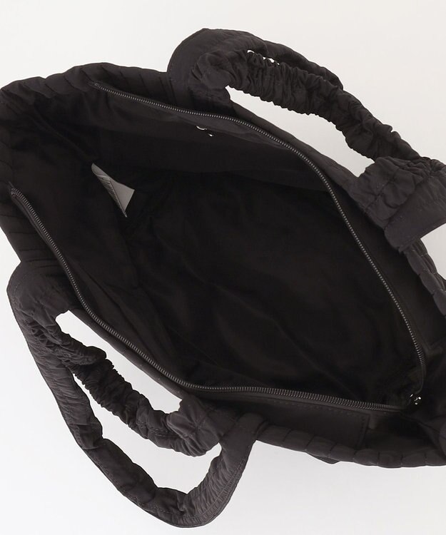 Y'SACCS 【Y’SACCS vous et】ギャザーハンドル2WAYヌビバッグ ブラック