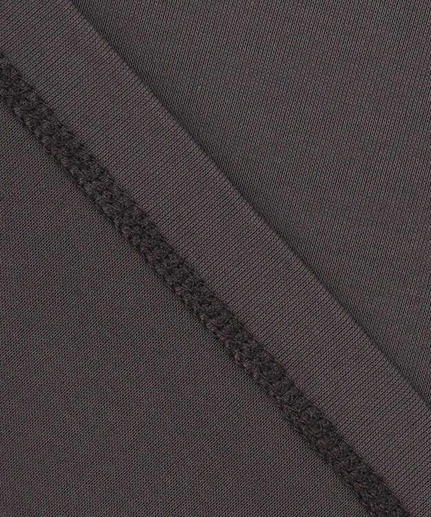 23区 【汗じみ防止/速乾性】フレンチスリーブ  IT Tシャツ ダークブラウン系