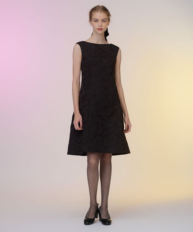 TOCCA 【洗える！】VIERGE ドレス ブラック系