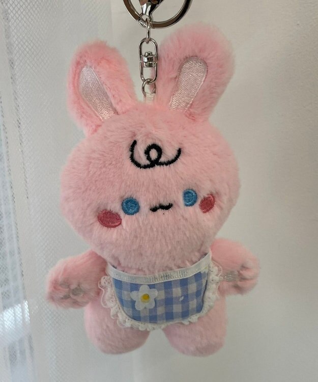 WEGO ばぶばぶあにまるぬいぐるみキーホルダー ピンク