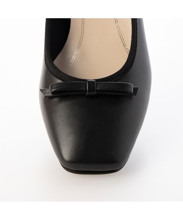 Riz raffinee <Riz raffinee>【レイン対応】リボンパンプス ブラック