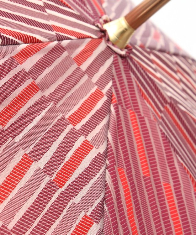 槇田商店 ノルディック 枝 レッド 長傘 レッド