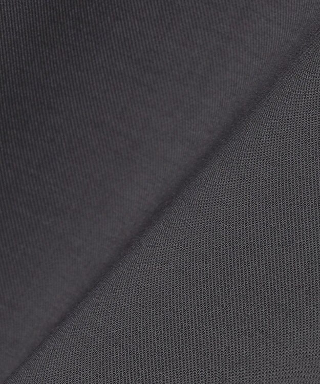 J.PRESS LADIES L 【セットアップ対応・洗える】RELAXIONツイル テーパード パンツ スレート系