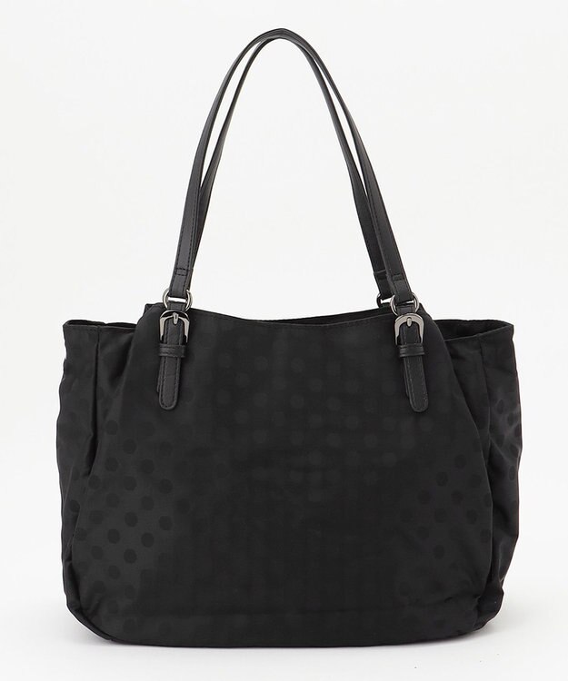 Y'SACCS 【Y’SACCS vous et】ドットジャカード マルチウェイトート Mサイズ ブラック