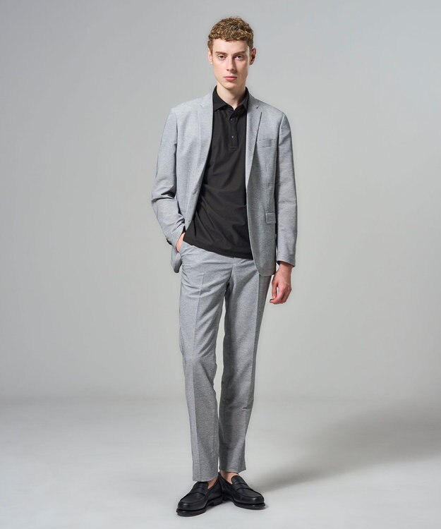 JOSEPH HOMME 【セットアップ対応 】レノウィーヴストレッチ ジャケット ライトグレー系