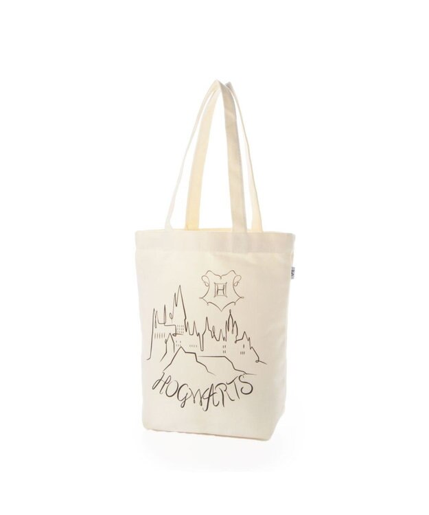 ing <ing>【ハリー・ポッターコラボレーション】ホグワーツデザイントートバッグ アイボリービー