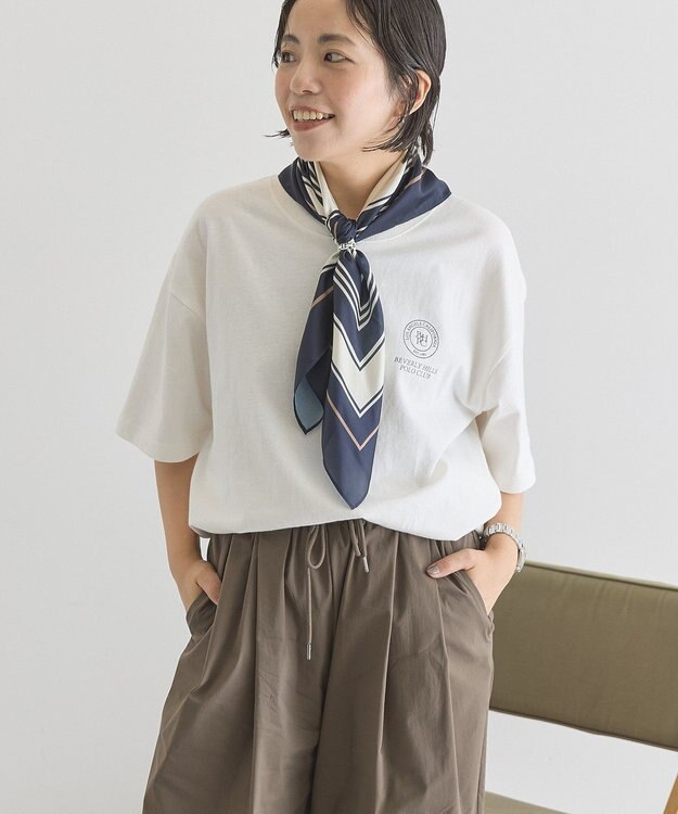 AMERICAN HOLIC 【BEVERLY HILLS POLO CLUB】バックプリントTシャツ Off White