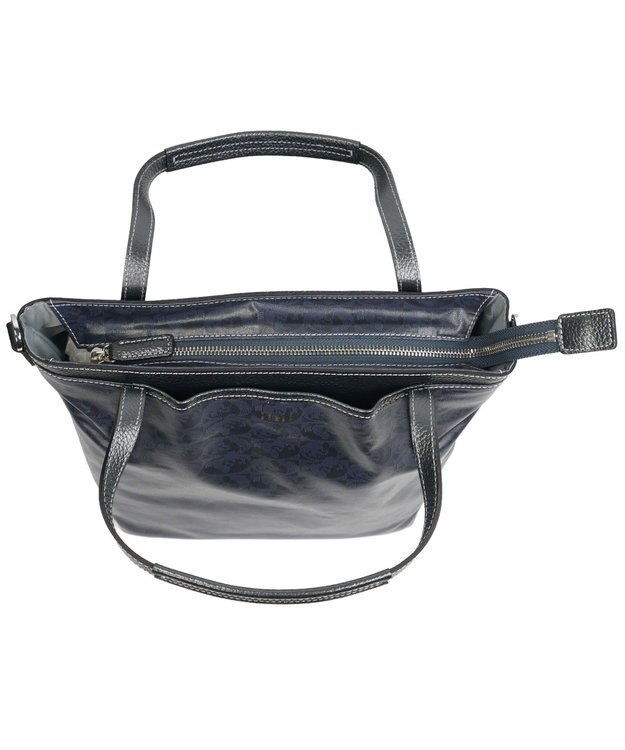 PELLE BORSA 2WAYミドルサイズトート Alive アライブ 4430 ネイビー