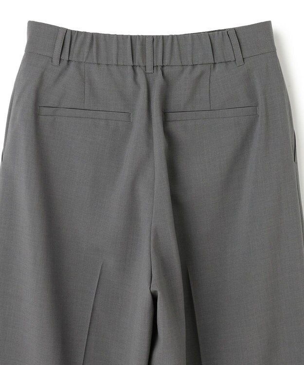 UNFILO L TENNEN TOUCH ワイドストレートパンツ グレー