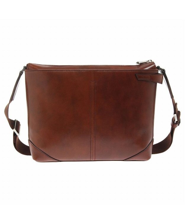 ACE BAGS & LUGGAGE ultima TOKYO バート ショルダーバッグ レザー ヨコ型 70112 ウルティマトーキョー ライトブラウン
