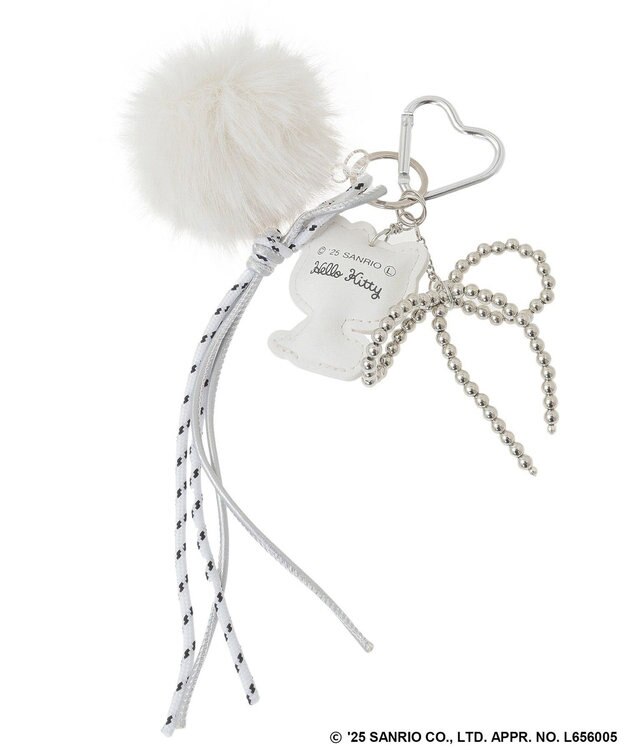 Green Parks キラキラファーチャーム White