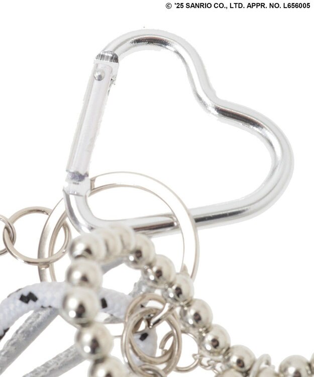 Green Parks キラキラファーチャーム Gray