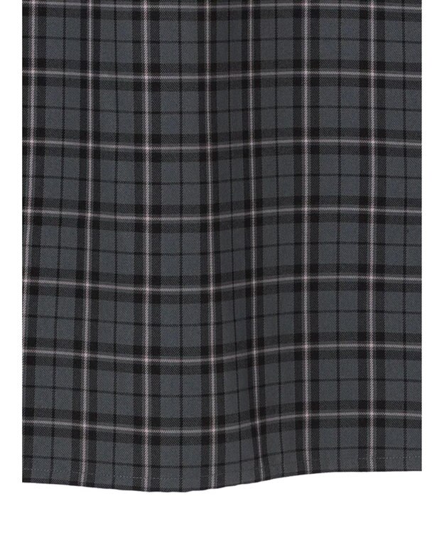 earth music&ecology チェックナロースカート Check Gray