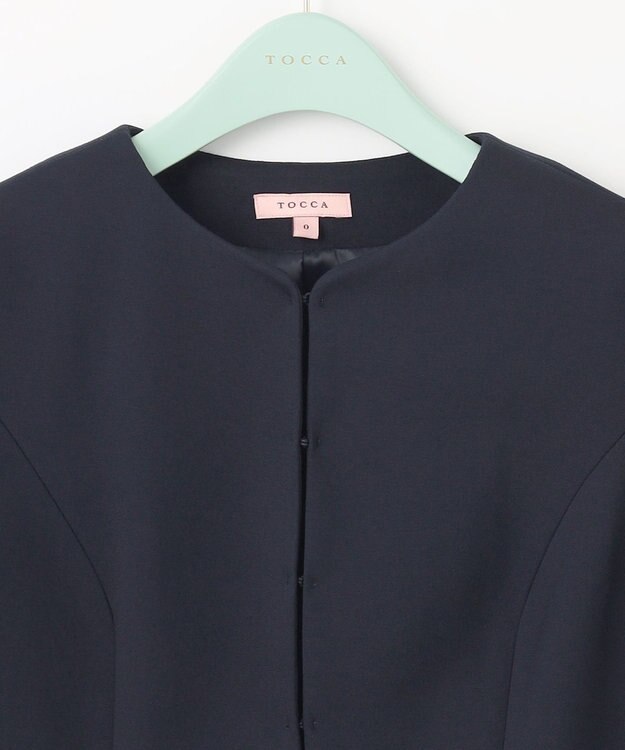 TOCCA 【消臭＆洗える】LUCE ジャケット ネイビー系