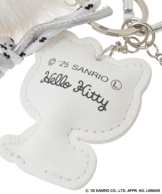 Green Parks キラキラファーチャーム White