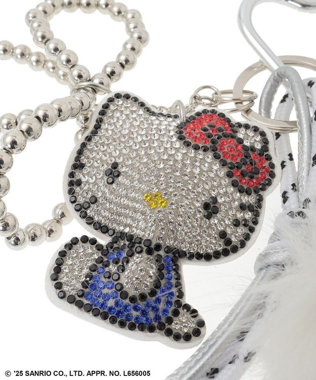 Green Parks キラキラファーチャーム White