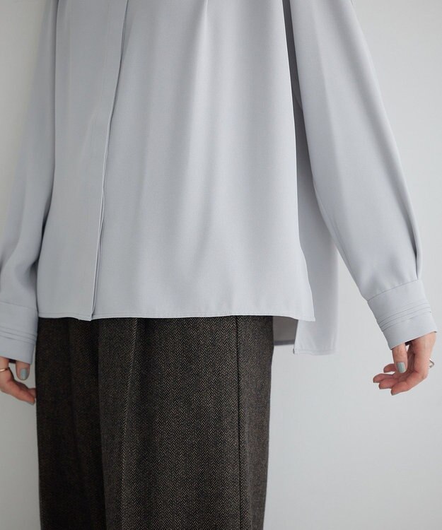 YECCA VECCA 2wayレース襟ブラウス Off White