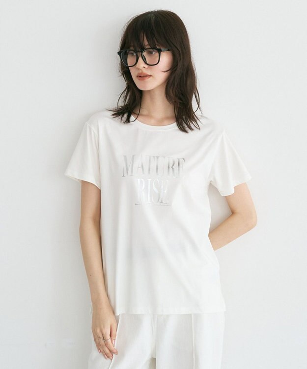 YECCA VECCA 【接触冷感】メッセージロゴTee A