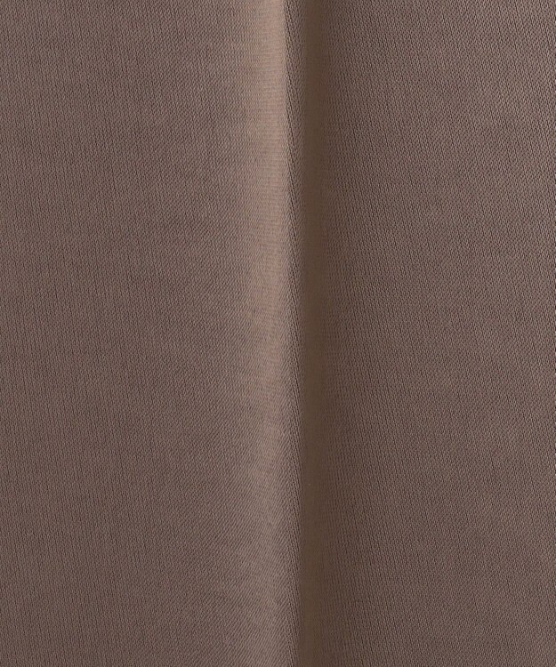 ANY SIS 【洗える】サテンドロストイージー パンツ ブラウン