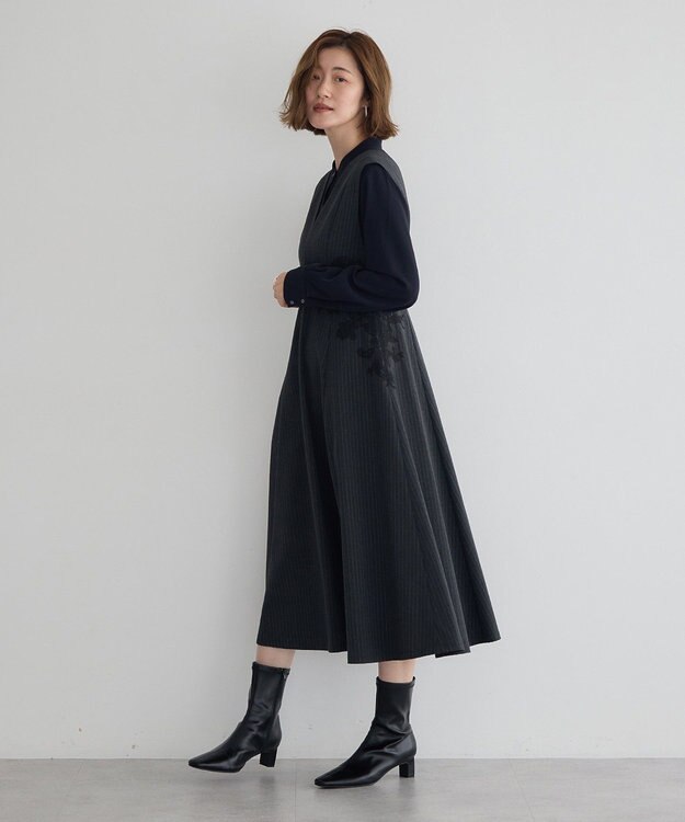 YECCA VECCA 2wayレース襟ブラウス Off White