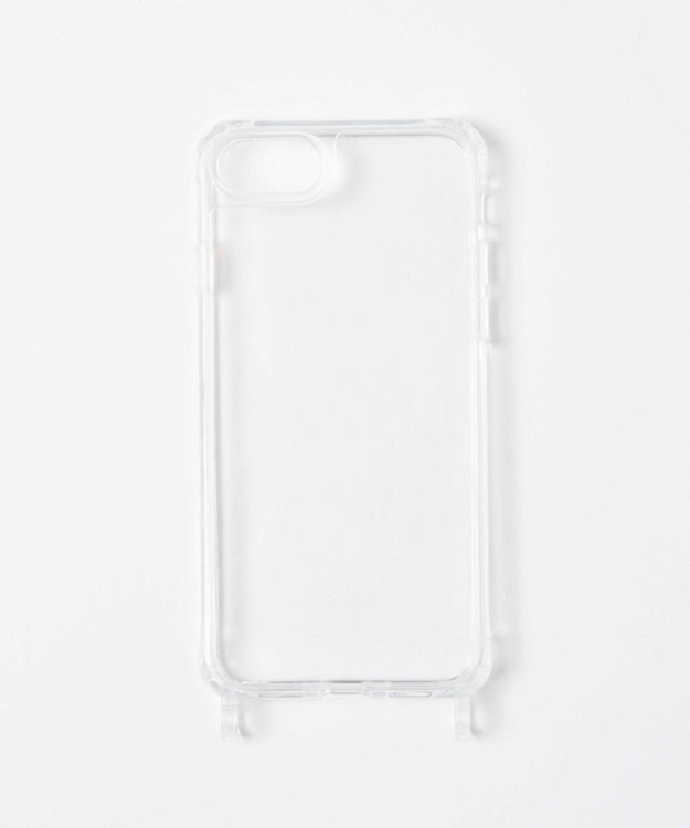 WEGO ストラップホール付きクリアiphoneケース 柄4