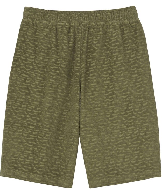 WACOAL MEN WEB限定　ルームウェア　半袖　ひざ上丈　綿混（本体）　前閉じ　/ブロス　GH3301 オリーブ