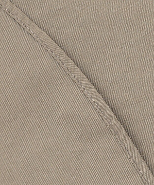 ICB 【洗える】コットンナイロンタイプライター デザインカラーブラウス フォーン系