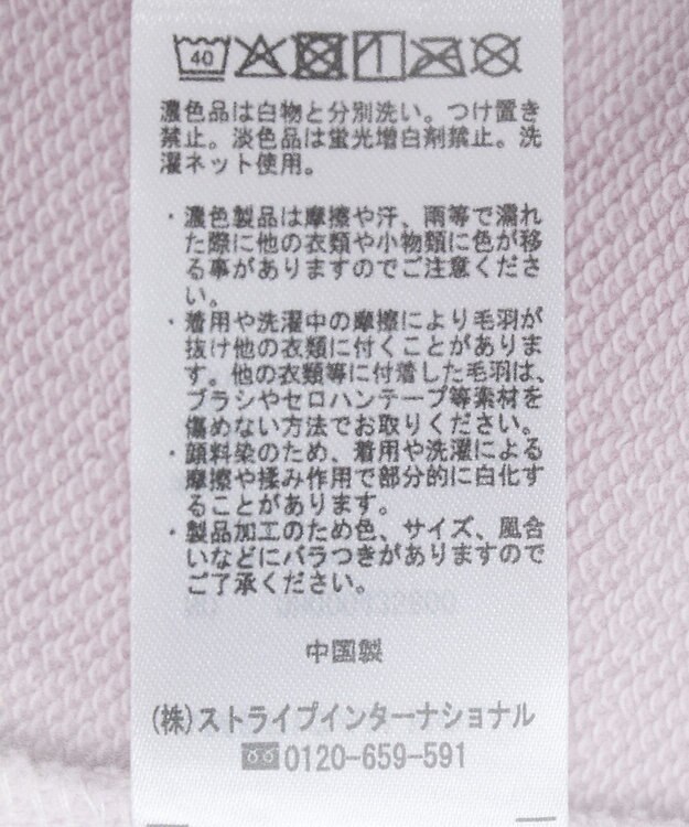 AMERICAN HOLIC ピグメント裏毛プルオーバー Lavender