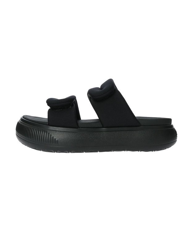 Green Parks ■PUMA Mayu Puffy Slides サンダル Black