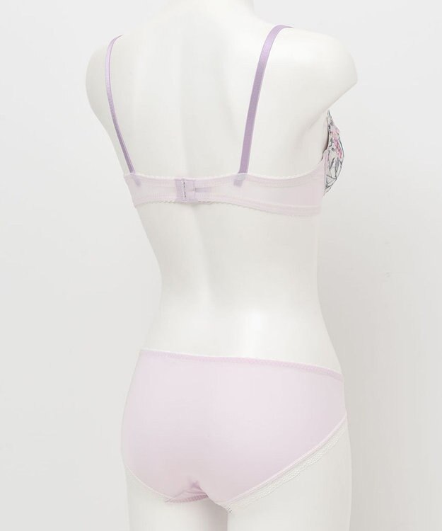 Wing WEB限定　ブラ＆ショーツセット　3/4カップブラ　ウイング／ワコール　CB3710 パープル