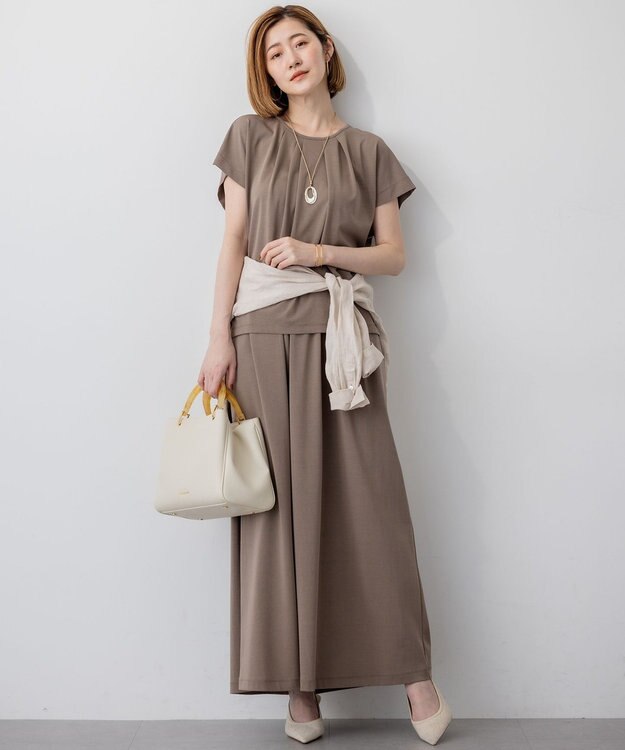 23区 シェルリング ネックレス ホワイト系