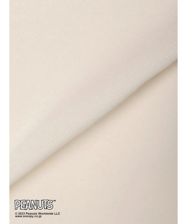 CRAFT STANDARD BOUTIQUE ＰＥＡＮＵＴＳ裏起毛スウェットクルー Ivory