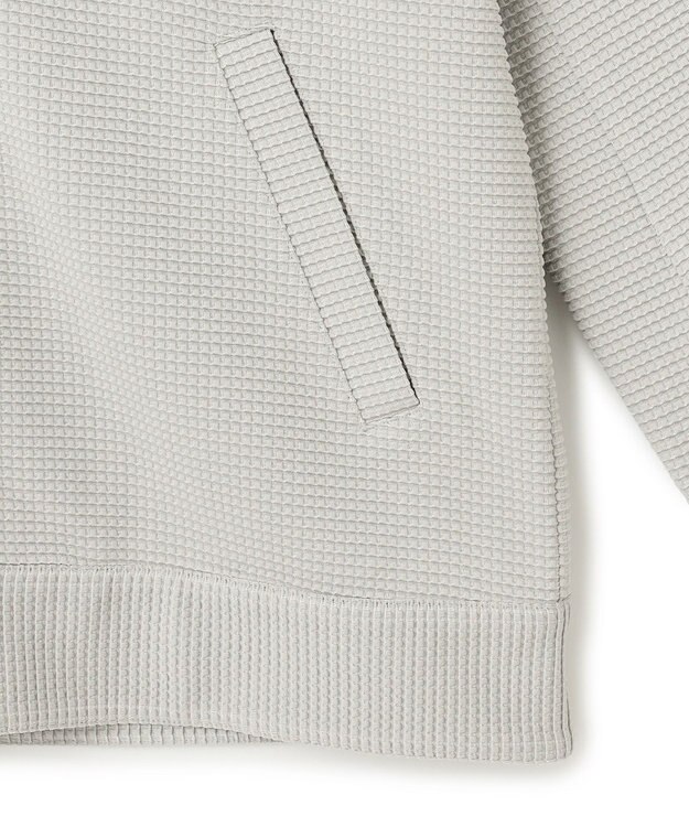 JOSEPH HOMME 新色追加【オリジナル素材/シワになりにくい】ライトタックジャージー ジップアップブルゾン アイボリー系