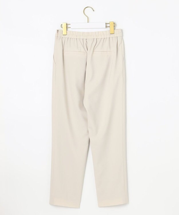 ANY SIS 【セットアップ対応】セレモニーダブルクロス テーパード パンツ ベージュ