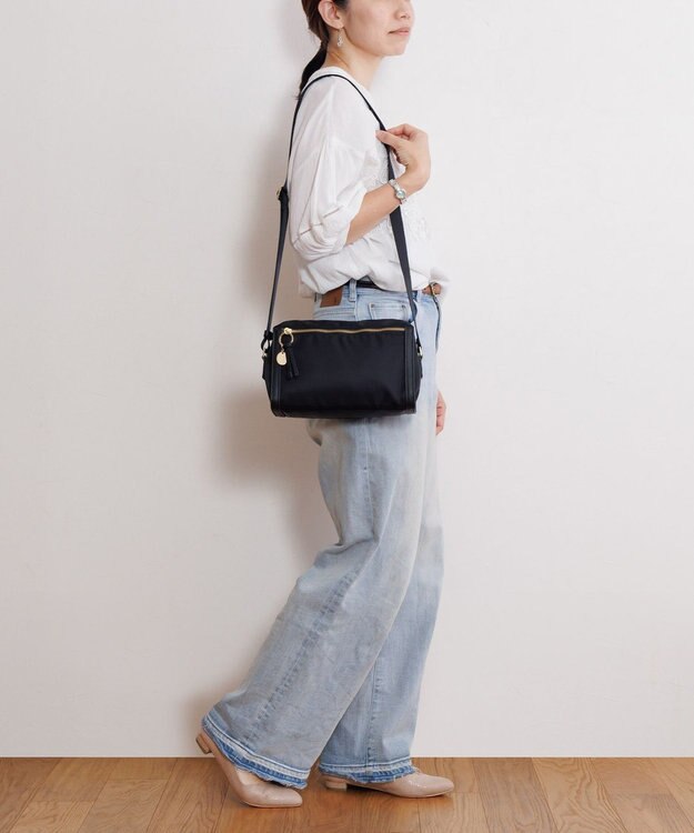 ACE BAGS & LUGGAGE HAyU × ace.  ユッカ ショルダーバッグ 17832 ブラック