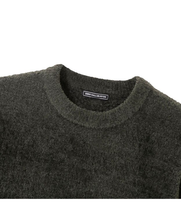 ZERO HALLIBURTON クルーネックニット ZHG-M5A5 85119 カーキ