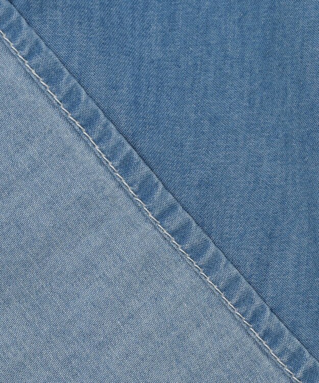 J.PRESS YORK STREET 【UNISEX】クレイジーパターン デニムシャツ ブルー系8